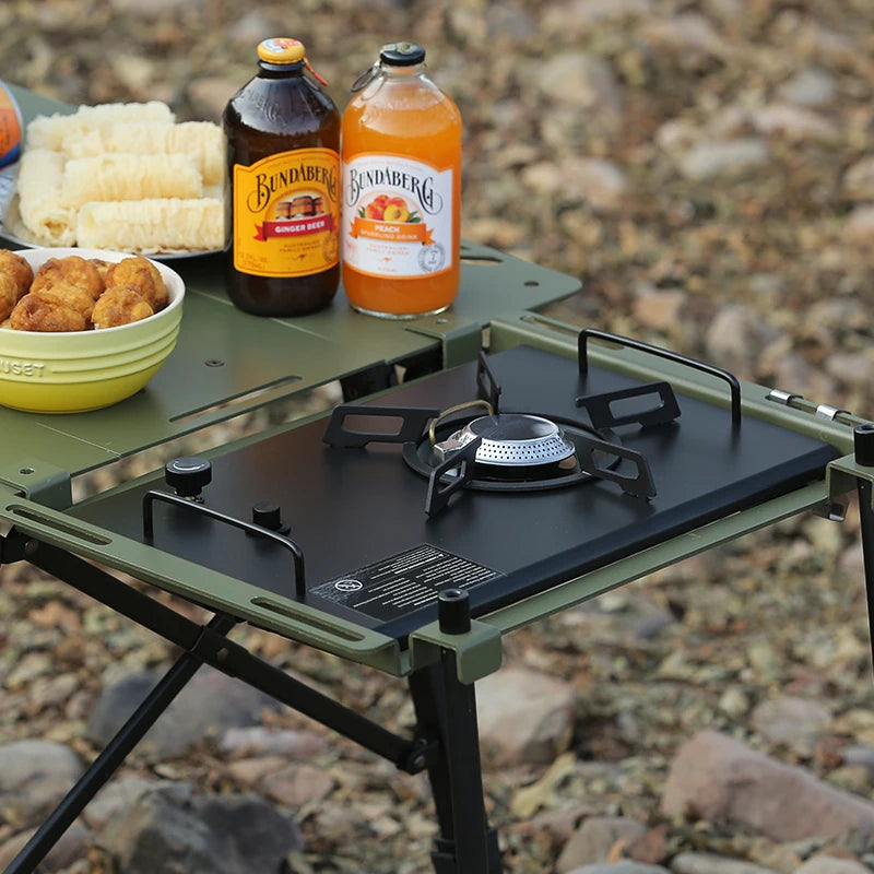 Pandatour Outdoor IGT Camping Stove Durable Copper Head Easy Equiped One-Touch One lick Ignite Table Stove Tourism Cooker Stove