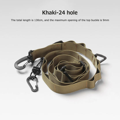 1.8/5m Outdoor Hanging Rope Portable Lanyard Canopy Hanger Camping Campsite Storage Strap Backpacking Hiking Tent Accessories