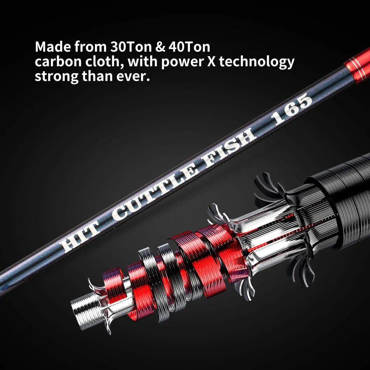 Squid Casting Fishing Rod Bait 20-80g/40-120g ML/M Tips Ultralight Carbon Fiber Octopus Jigging Fishing Rod For Beginner