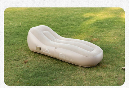 MOUNTAINHIKER Upgraded Inflatable Air Sofa Bed Outdoor Air Mattress Lazy Camping Automatic Inflatable Sleeping Mat 180x75x58CM