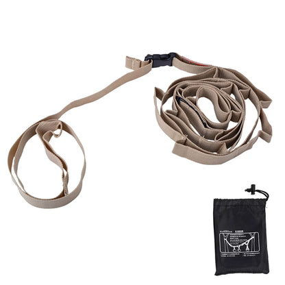 1.8/5m Outdoor Hanging Rope Portable Lanyard Canopy Hanger Camping Campsite Storage Strap Backpacking Hiking Tent Accessories