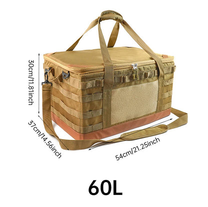 30 45 60L Outdoor Storage Bag Large Capacity Camping Equipment Multi-purpose Gas Tank Anti-collision Kit Cookware Picnic Bag