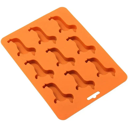 Creative Silicone Dachshund Puppy Shaped Ice Cube Chocolate Cookie Mold DIY Home Ice Tray Kitchen Tools silicone mold gadgets