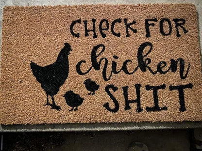 Cartoon Chicken Carpet Doormat Living Room Bedroom Non Slip Farm Mat Rugs Slip for Front Door Outdoor Entr Mats 40x60cm