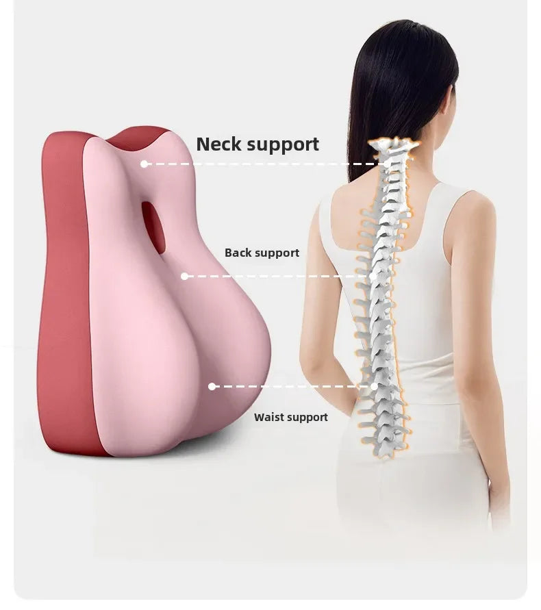 Butt Cushion For Couples Pregnanly Pillow Support Waist Pillow Lumbar Orthopedic Pillow Adults Sitting Lying Bed Waist Cushion