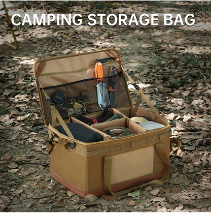 30 45 60L Outdoor Storage Bag Large Capacity Camping Equipment Multi-purpose Gas Tank Anti-collision Kit Cookware Picnic Bag