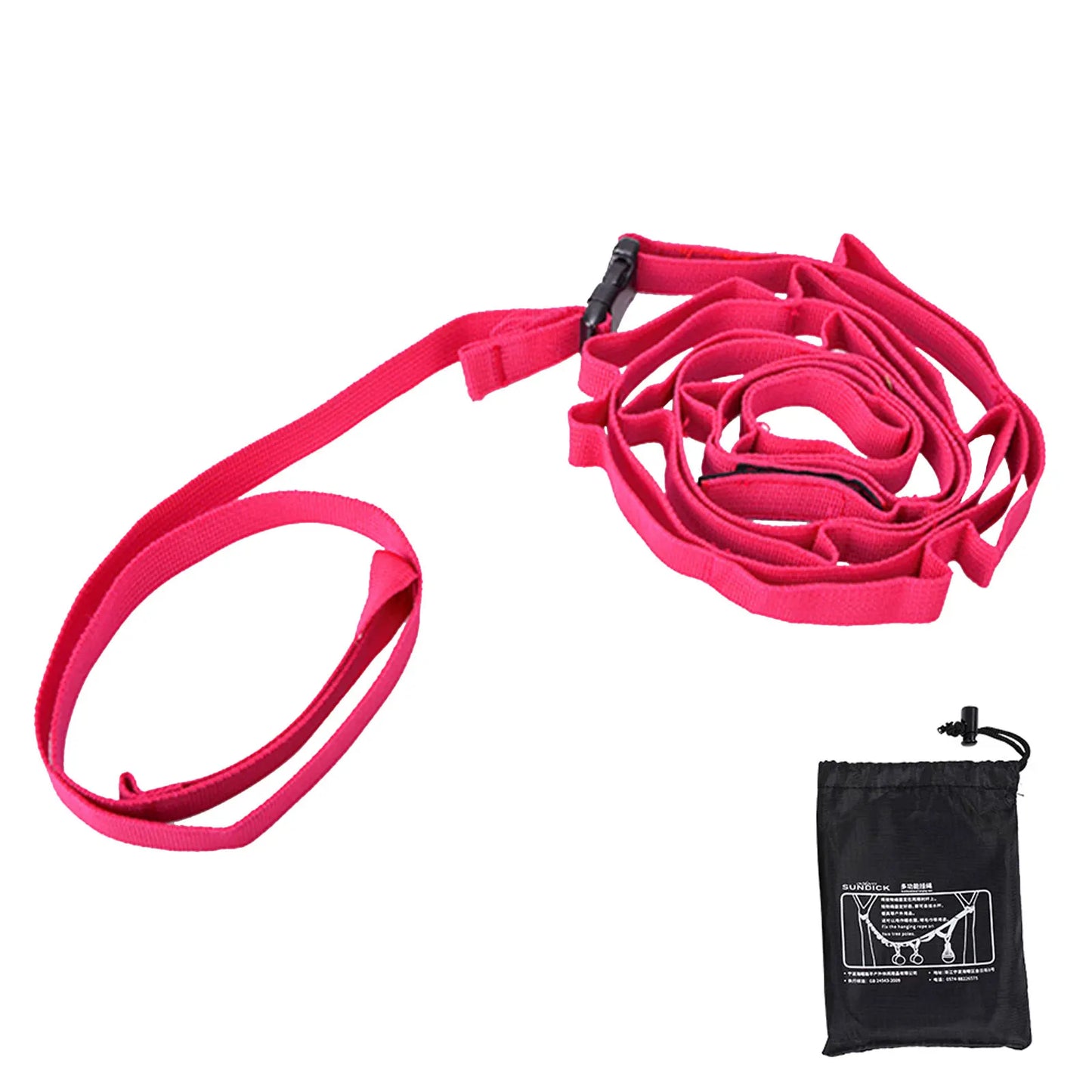 1.8/5m Outdoor Hanging Rope Portable Lanyard Canopy Hanger Camping Campsite Storage Strap Backpacking Hiking Tent Accessories