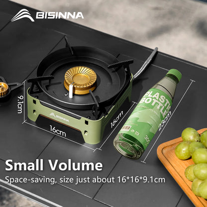 BISINNA Camping Gas Stove Portable Cassette Furnace Outdoor Gas Burner Picnic Camp Supplies