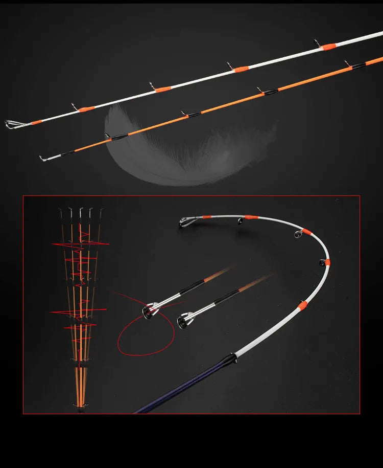 Squid Casting Fishing Rod Bait 20-80g/40-120g ML/M Tips Ultralight Carbon Fiber Octopus Jigging Fishing Rod For Beginner