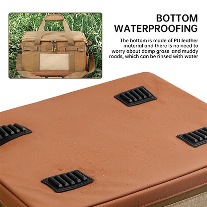 30 45 60L Outdoor Storage Bag Large Capacity Camping Equipment Multi-purpose Gas Tank Anti-collision Kit Cookware Picnic Bag