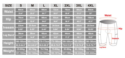 X-TIGER Men Cycling Shorts with Back Pocket Gel Padded Breathable MTB Bike Shorts Mountain Road Biking Riding Half Pants Tights