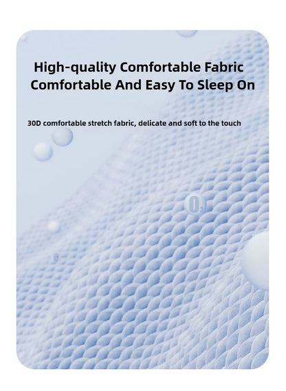 MOUNTAINHIKER 10cm Compact Folding Camping Sleeping Bed Pad Single Double Person Self-inflating Mattress Thick Air Mat Floor