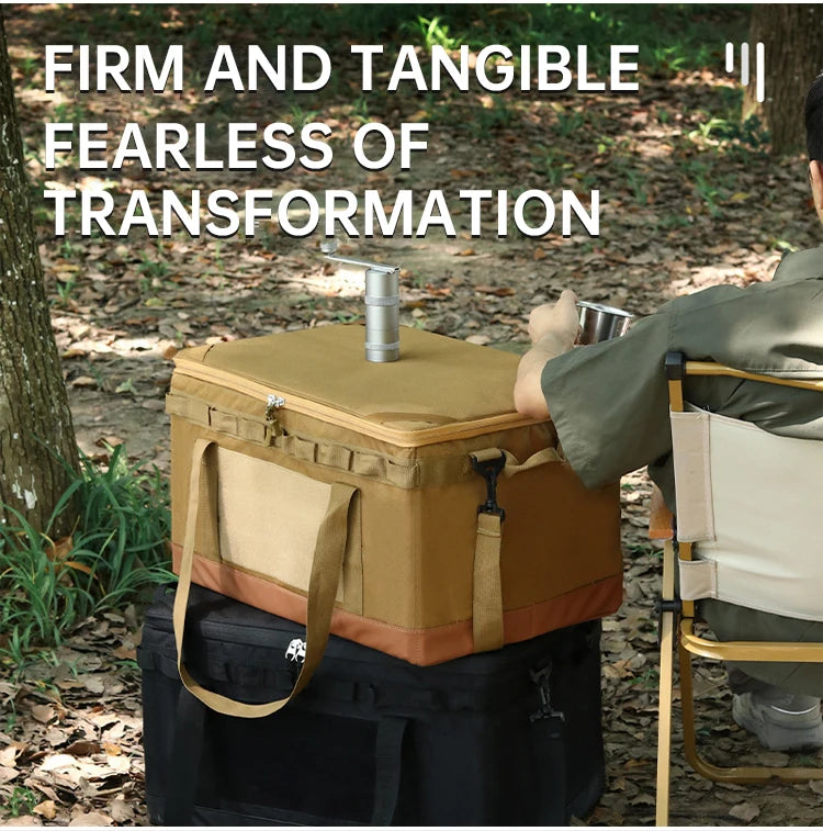 30 45 60L Outdoor Storage Bag Large Capacity Camping Equipment Multi-purpose Gas Tank Anti-collision Kit Cookware Picnic Bag