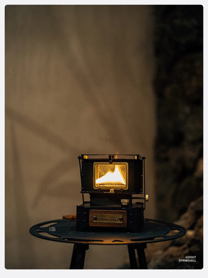 GOOUT SPINGHILL Observatory Fireplace Glazed Lamp Kerosene Stove Cooking Tea Stove Small Heating Stove Camping Equipment