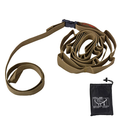 1.8/5m Outdoor Hanging Rope Portable Lanyard Canopy Hanger Camping Campsite Storage Strap Backpacking Hiking Tent Accessories