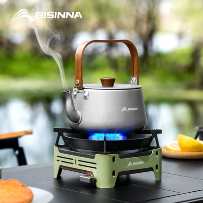 BISINNA Camping Gas Stove Portable Cassette Furnace Outdoor Gas Burner Picnic Camp Supplies