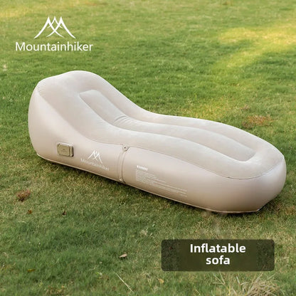 MOUNTAINHIKER Upgraded Inflatable Air Sofa Bed Outdoor Air Mattress Lazy Camping Automatic Inflatable Sleeping Mat 180x75x58CM