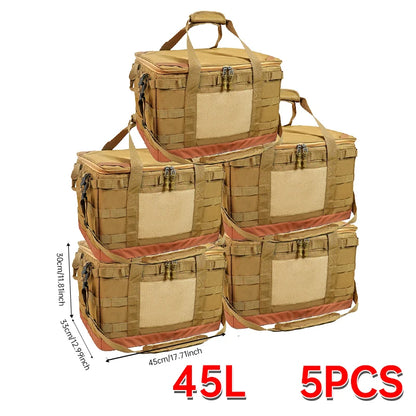 30 45 60L Outdoor Storage Bag Large Capacity Camping Equipment Multi-purpose Gas Tank Anti-collision Kit Cookware Picnic Bag